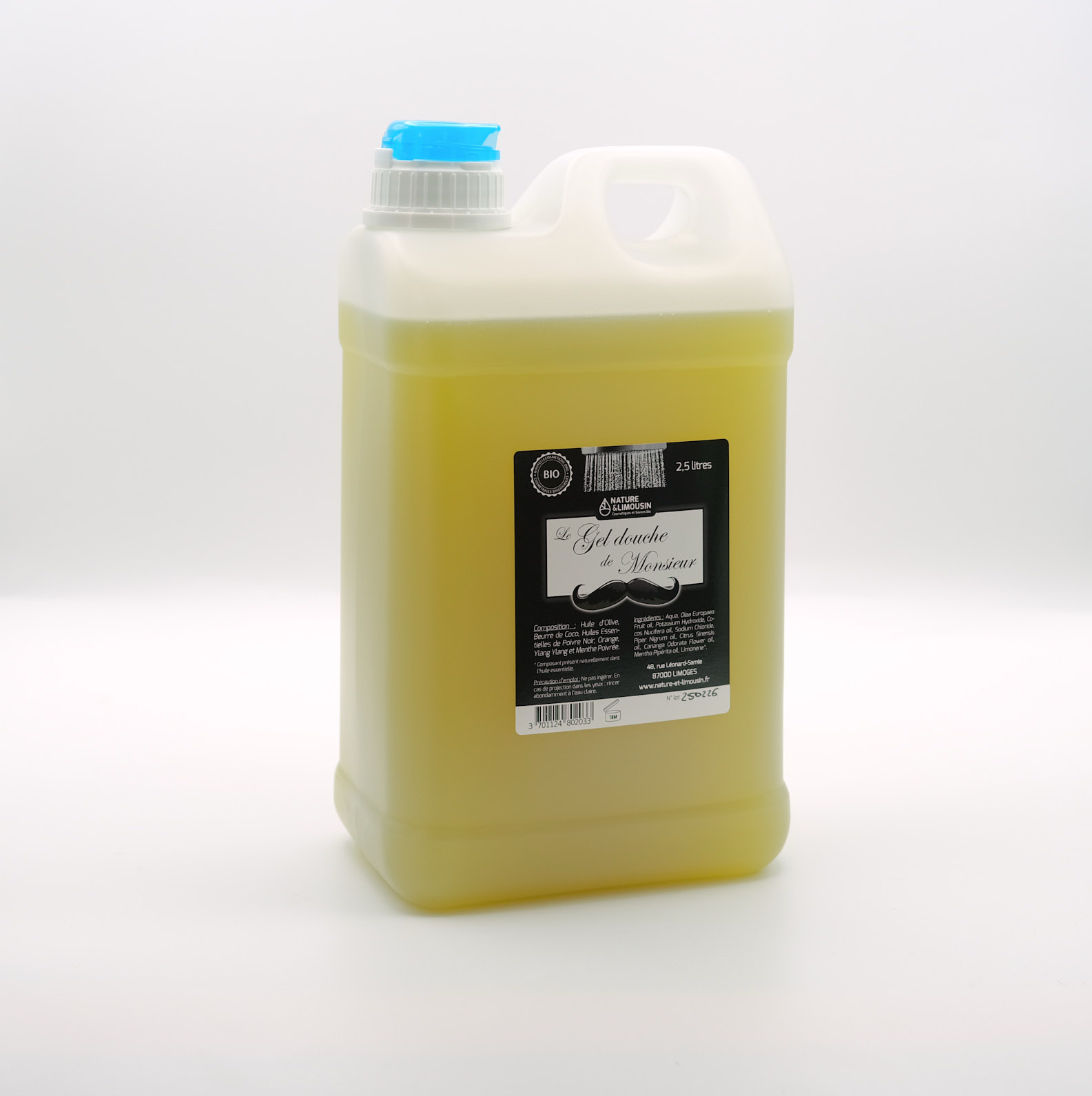 gel douche de monsieur