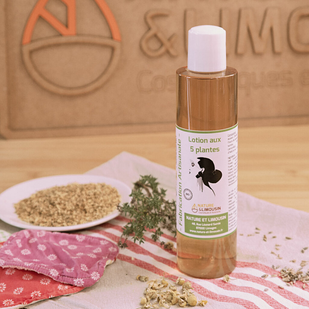 lotions aux 5 plantes