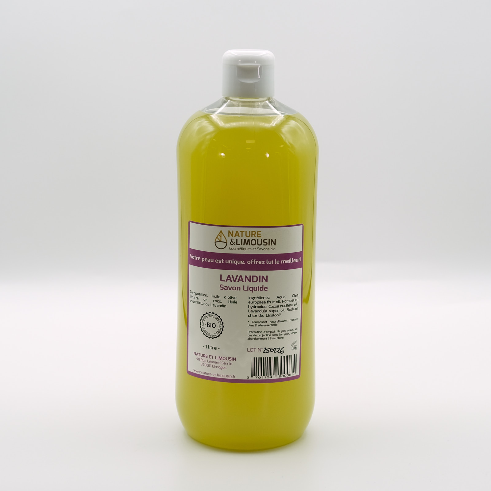savon liquide lavandin