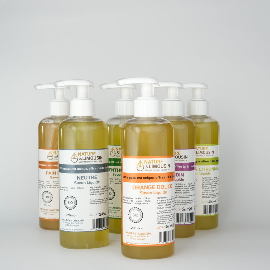 savons liquides